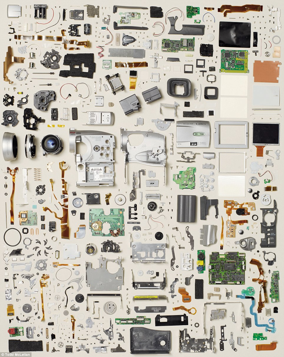 ガジェット分解アートの世界へようこそ