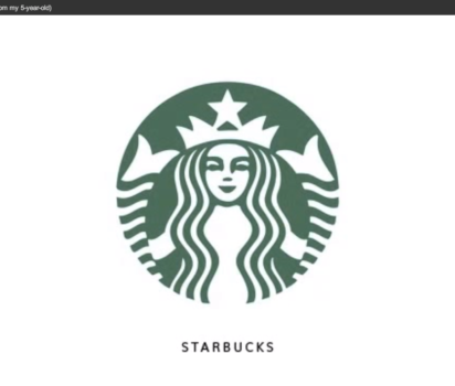 子供たちの目に映るロゴの世界