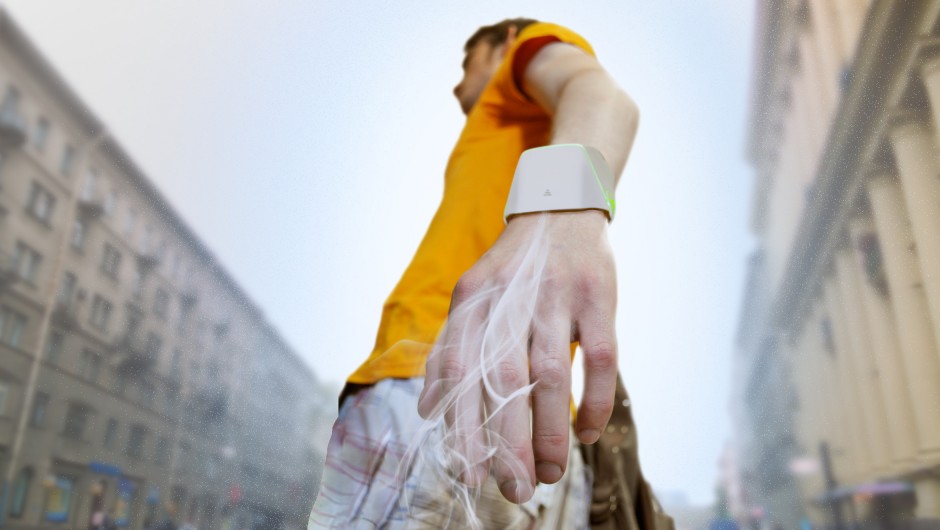 「Hand tree」パーソナル空気清浄機が描く未来