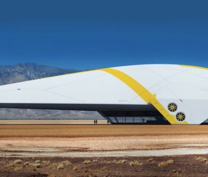 豪華客船コンセプトの未来型飛行船