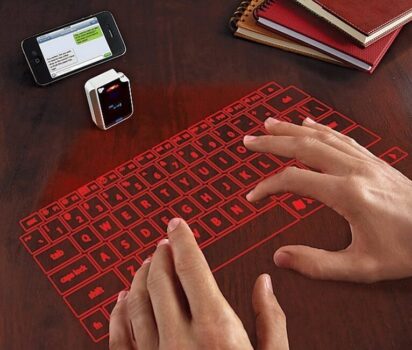 レーザーで実現する新しいキーボード体験