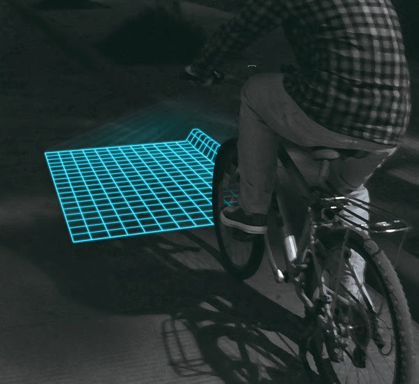 自転車の路面状況を可視化するLumigrids