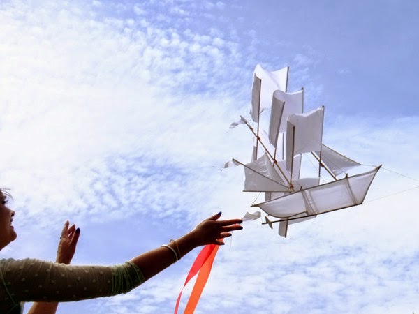 hapticlabの帆船凧 大空を航海するロマン