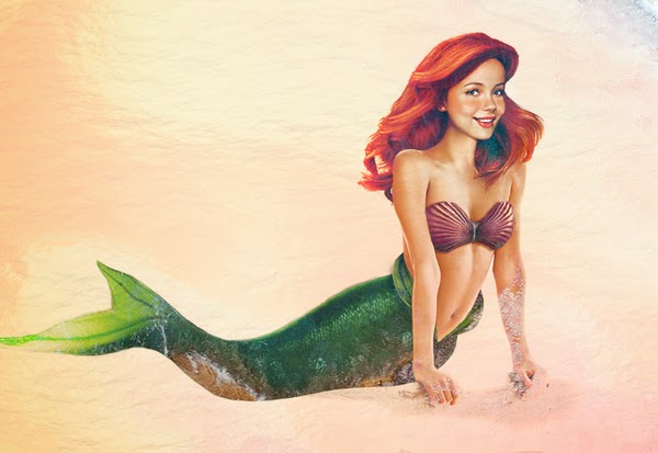 ディズニーキャラクターのリアルなポートレート