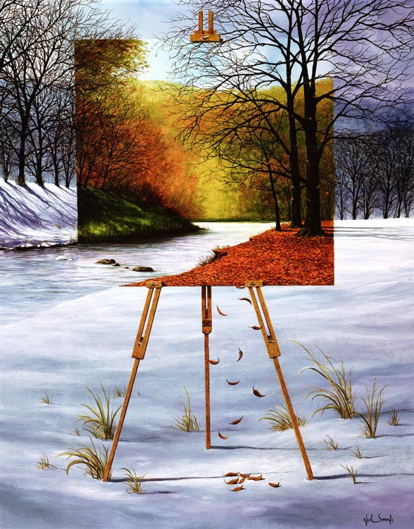 Neil Simoneが紡ぎ出す独創的な絵画世界