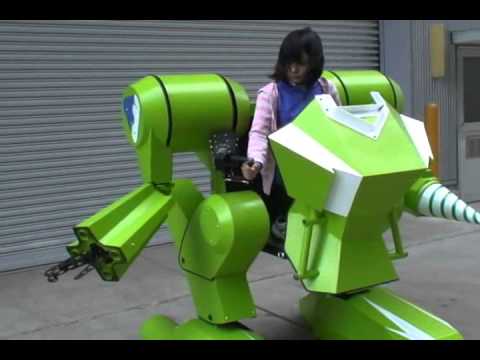 搭乗型ロボット「キッズウォーカー」の魅力